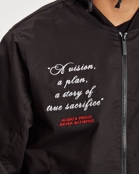 Hoodrich NZ OG Pulse Jacket Black/White/Lychee