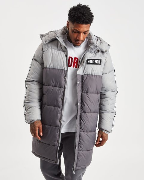 Sleet/Iron Gate OG Curfew V2 Coat Hoodrich NZ