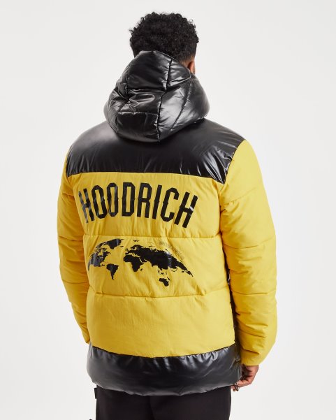 Yellow/Black Hoodrich NZ OG Clique Jacket