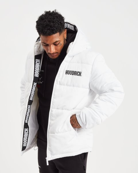 OG Infield Jacket White/Black Hoodrich NZ