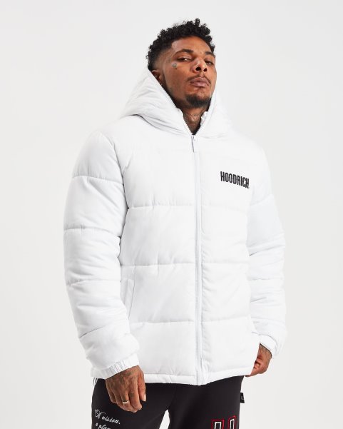 OG Infield Jacket White/Black Hoodrich NZ