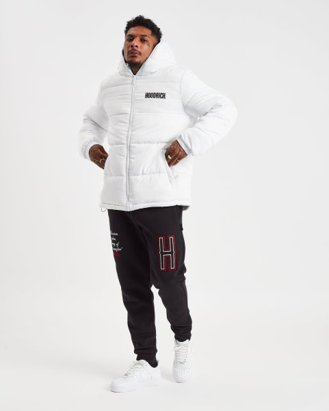 OG Infield Jacket White/Black Hoodrich NZ