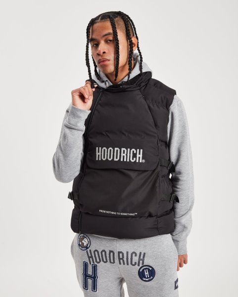 OG Cosmos Gilet Black/Reflective Hoodrich NZ