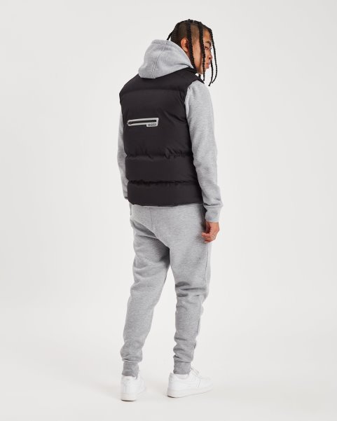 OG Cosmos Gilet Black/Reflective Hoodrich NZ