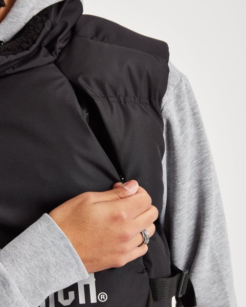 OG Cosmos Gilet Black/Reflective Hoodrich NZ