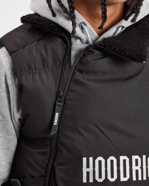 OG Cosmos Gilet Black/Reflective Hoodrich NZ