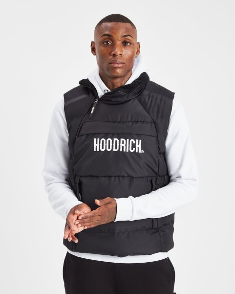 Black/White Hoodrich NZ OG Carbon Gilet