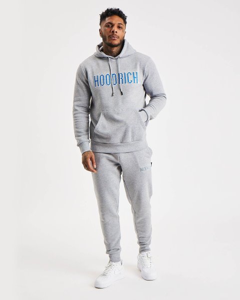 OG Crush Tracksuit Grey/White/Strong Blue Hoodrich NZ