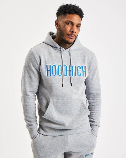 OG Crush Tracksuit Grey/White/Strong Blue Hoodrich NZ
