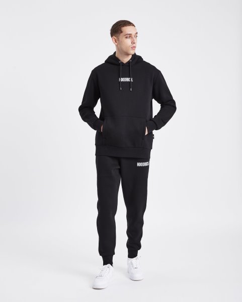 Black/White Hoodrich NZ OG Core Tracksuit