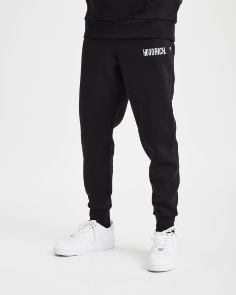 Black/White Hoodrich NZ OG Core Tracksuit