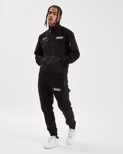 Black/White/Lychee OG Everest Track Top Hoodrich NZ