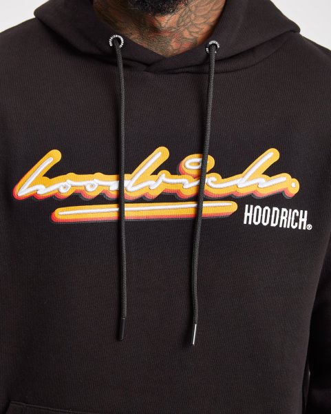 Hoodrich NZ Black/White/Yellow OG Ink Hoodie