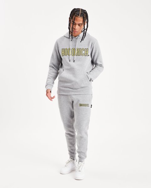 Grey/Black/Illuminating Hoodrich NZ OG Crush Tracksuit