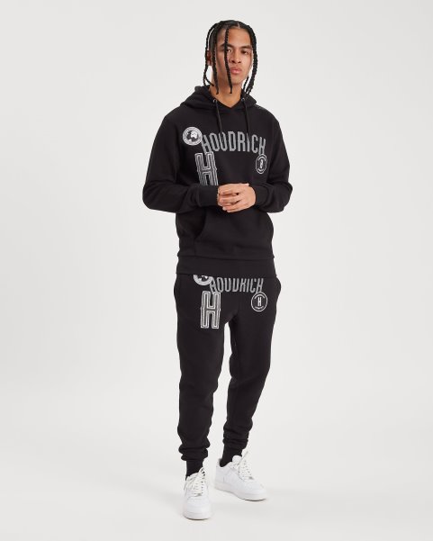 Black/Reflective OG Pacific Joggers Hoodrich NZ