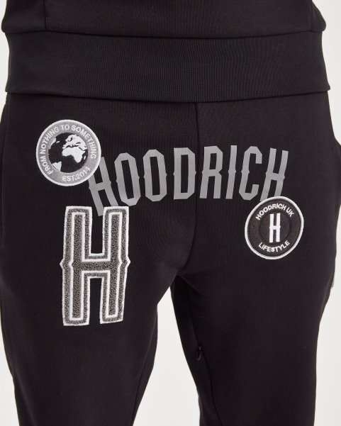 Black/Reflective OG Pacific Joggers Hoodrich NZ