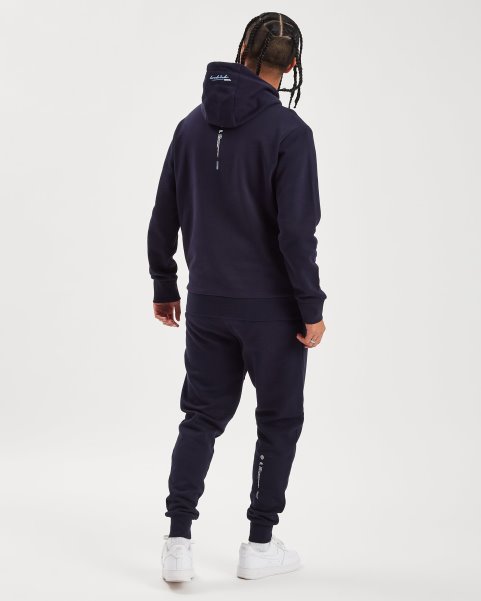 Navy/White/Azure Blue Hoodrich NZ OG Ink Hoodie