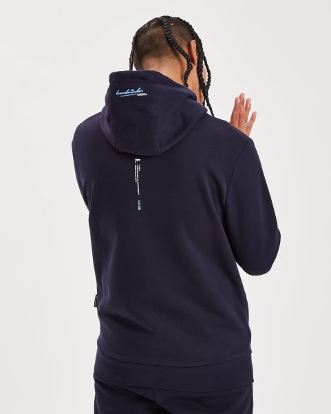 Navy/White/Azure Blue Hoodrich NZ OG Ink Hoodie