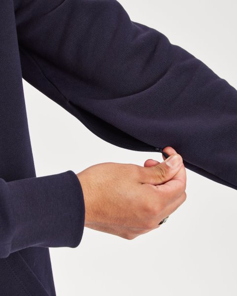 Navy/White/Azure Blue Hoodrich NZ OG Ink Hoodie