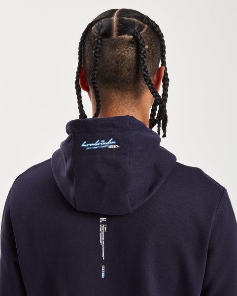Navy/White/Azure Blue Hoodrich NZ OG Ink Hoodie