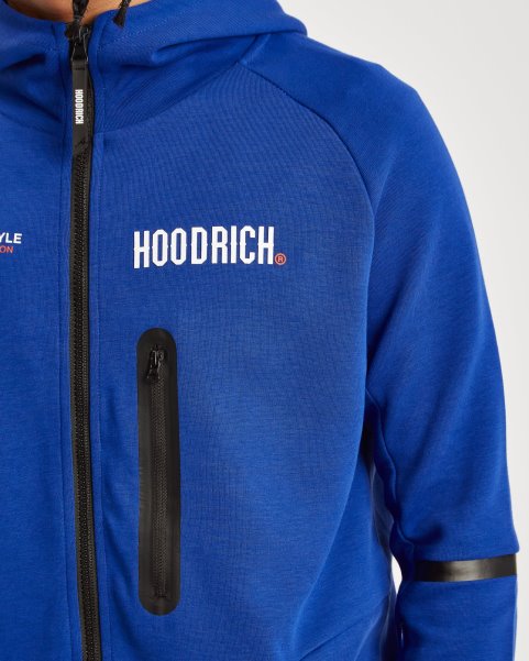 Hoodrich NZ Sodalite Blue/White/Fiesta OG Cycle Full Zip Hoodie