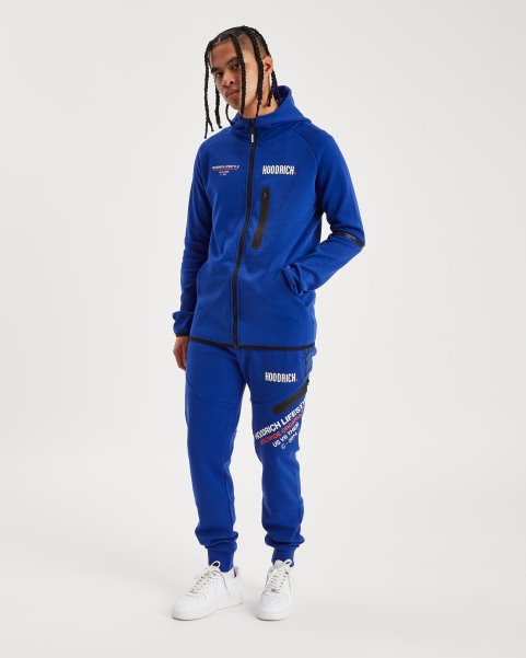 Hoodrich NZ OG Cycle Joggers Sodalite Blue/White/Fiesta