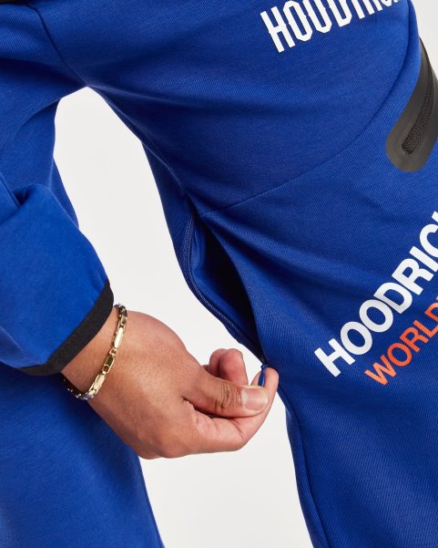 Hoodrich NZ OG Cycle Joggers Sodalite Blue/White/Fiesta
