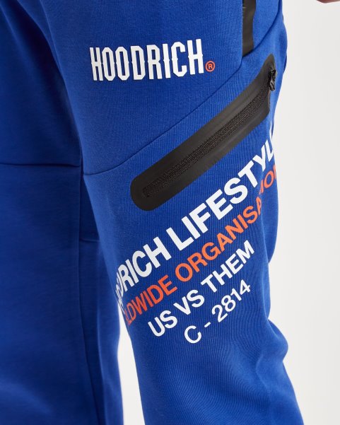 Hoodrich NZ OG Cycle Joggers Sodalite Blue/White/Fiesta