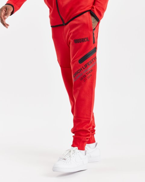 Lychee/Black/Iron Gate OG Cycle Joggers Hoodrich NZ