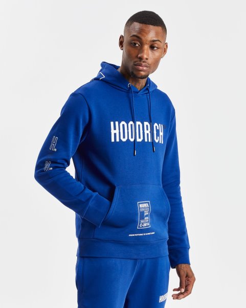 OG Akira V6 Hoodie Hoodrich NZ Sodalite Blue/White/Black