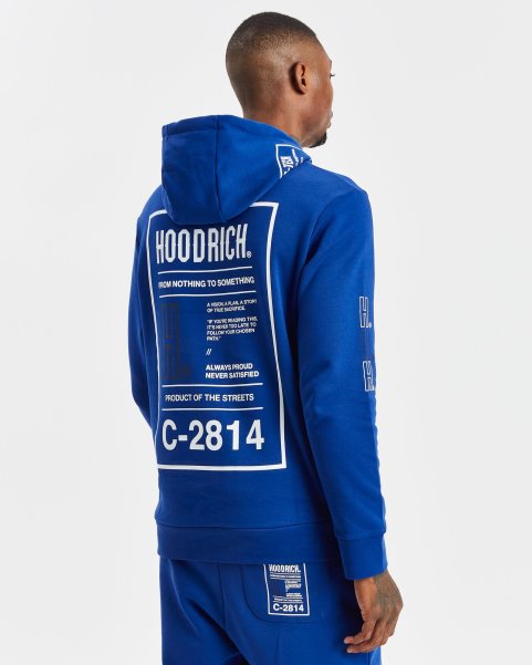 OG Akira V6 Hoodie Hoodrich NZ Sodalite Blue/White/Black
