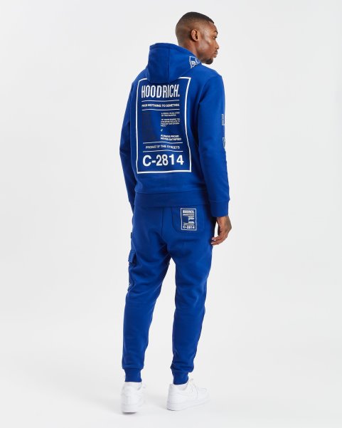 OG Akira V6 Hoodie Hoodrich NZ Sodalite Blue/White/Black