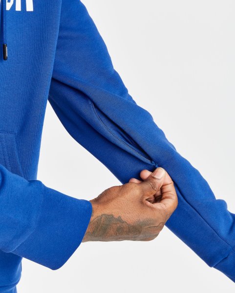 OG Akira V6 Hoodie Hoodrich NZ Sodalite Blue/White/Black