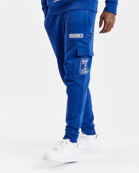 OG Akira V6 Cargo Joggers Sodalite Blue/White/Black Hoodrich NZ