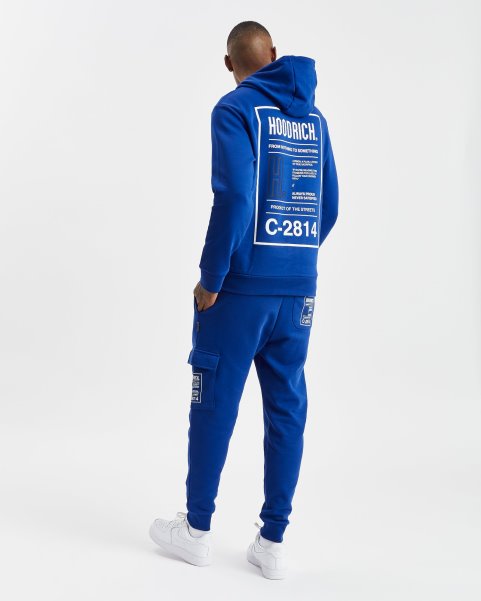 OG Akira V6 Cargo Joggers Sodalite Blue/White/Black Hoodrich NZ