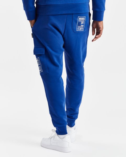 OG Akira V6 Cargo Joggers Sodalite Blue/White/Black Hoodrich NZ
