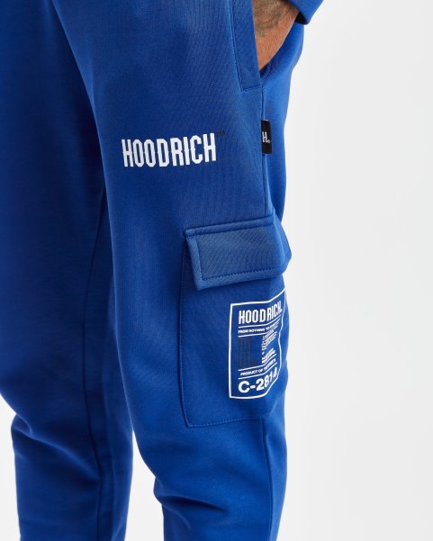 OG Akira V6 Cargo Joggers Sodalite Blue/White/Black Hoodrich NZ