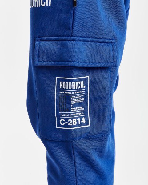 OG Akira V6 Cargo Joggers Sodalite Blue/White/Black Hoodrich NZ