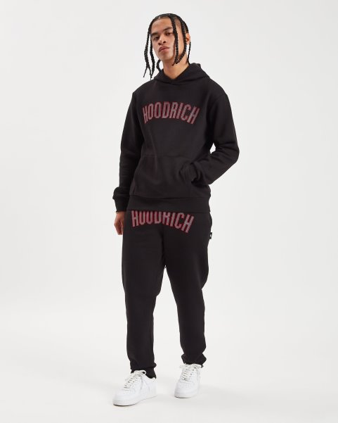 Hoodrich NZ OG Essence Joggers Black/Lychee/Iron Gate