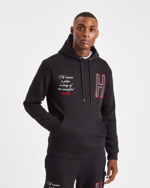 Black/White/Red Hoodrich NZ OG Pulse Hoodie