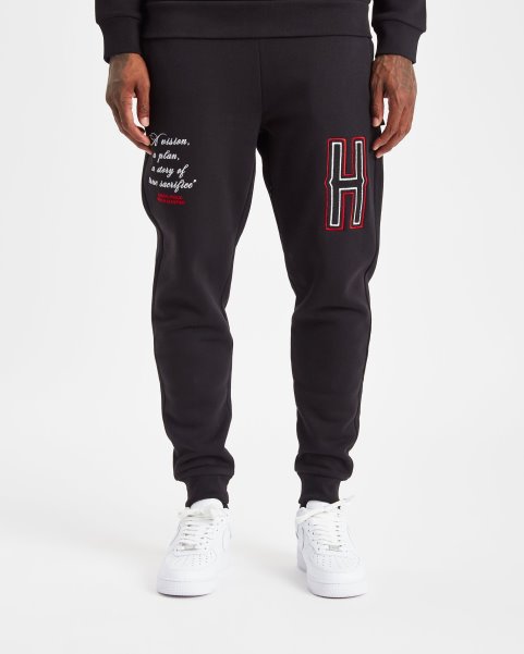 Black/White/Red OG Pulse Joggers Hoodrich NZ