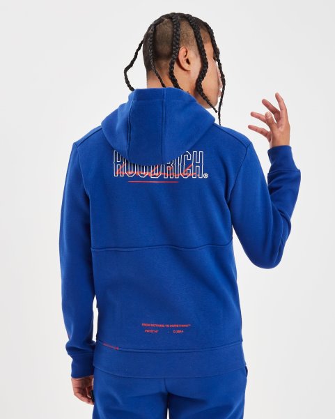 OG Blend Hoodie Hoodrich NZ Sodalite Blue/White/Lychee