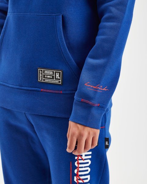 OG Blend Hoodie Hoodrich NZ Sodalite Blue/White/Lychee