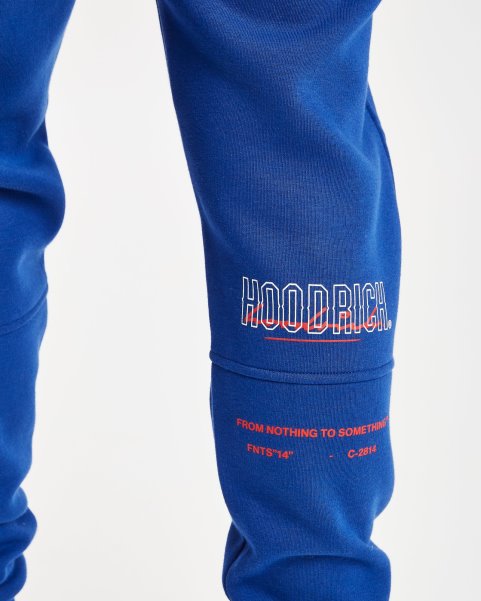 OG Blend Joggers Sodalite Blue/White/Lychee Hoodrich NZ