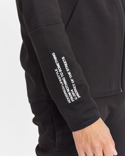 Hoodrich NZ Black/White OG Virtue Hoodie