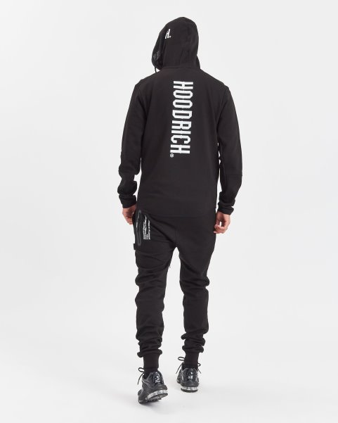Hoodrich NZ Black/White OG Virtue Hoodie