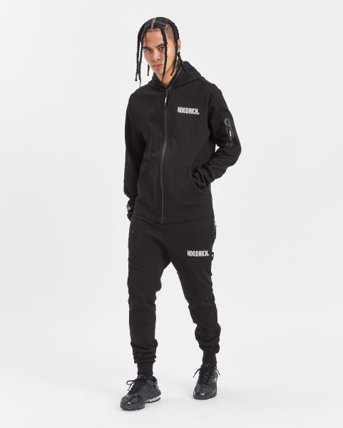 Hoodrich NZ Black/White OG Virtue Hoodie