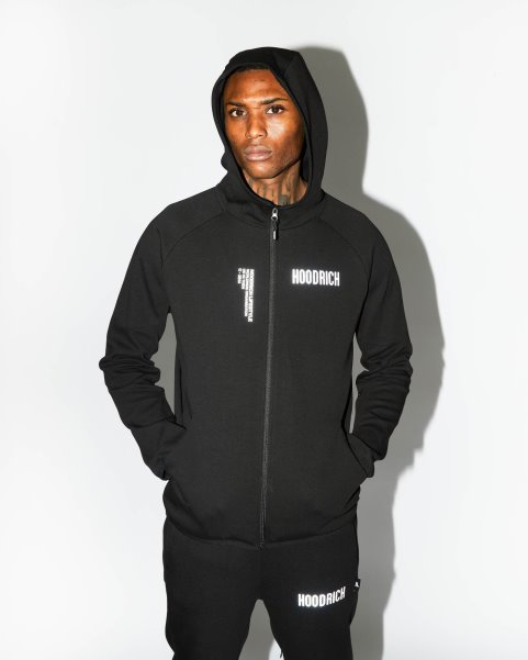 OG Phaze Track Top Hoodrich NZ Black/Reflective