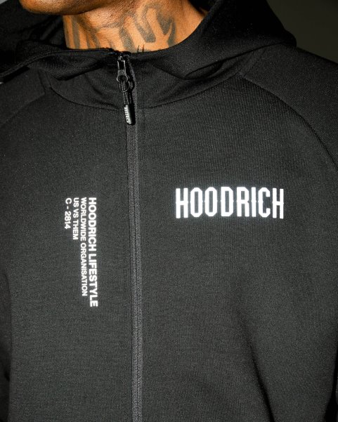 OG Phaze Track Top Hoodrich NZ Black/Reflective