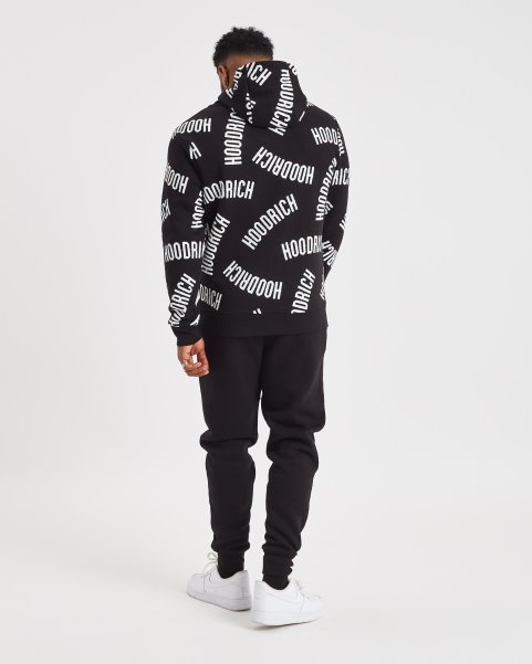 Hoodrich NZ Black/White OG Repro Hoodie